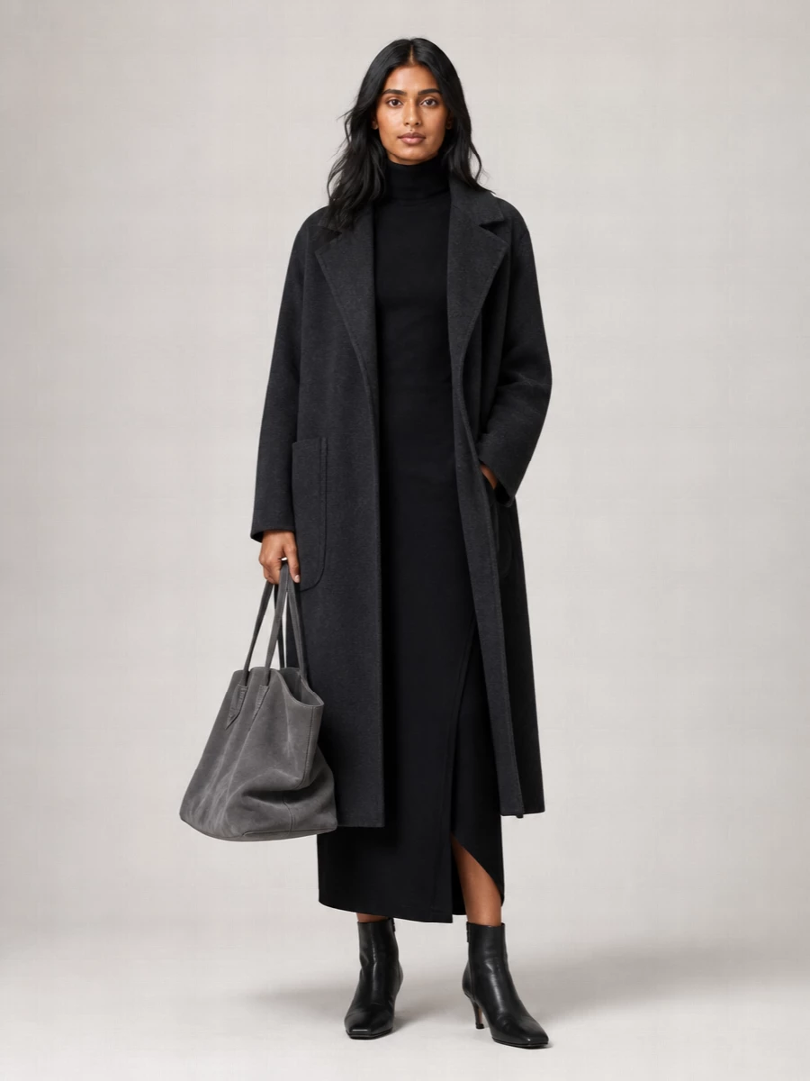 Tagliatore cashmere single breasted coat