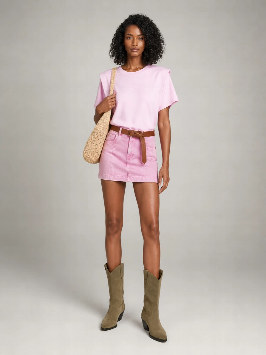 Isabel Marant Etoile Denim Mini Skirt