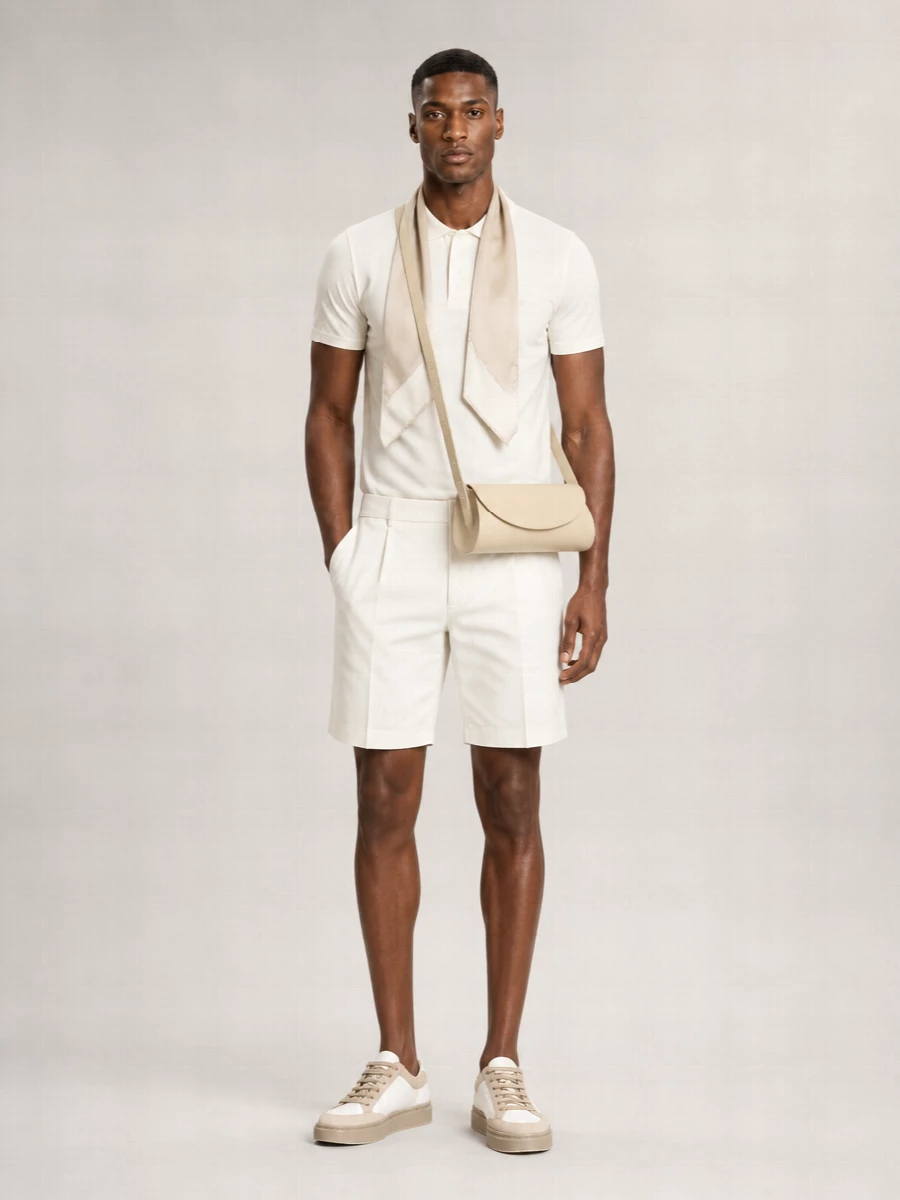 Emporio Armani Cotton Tailored Shorts