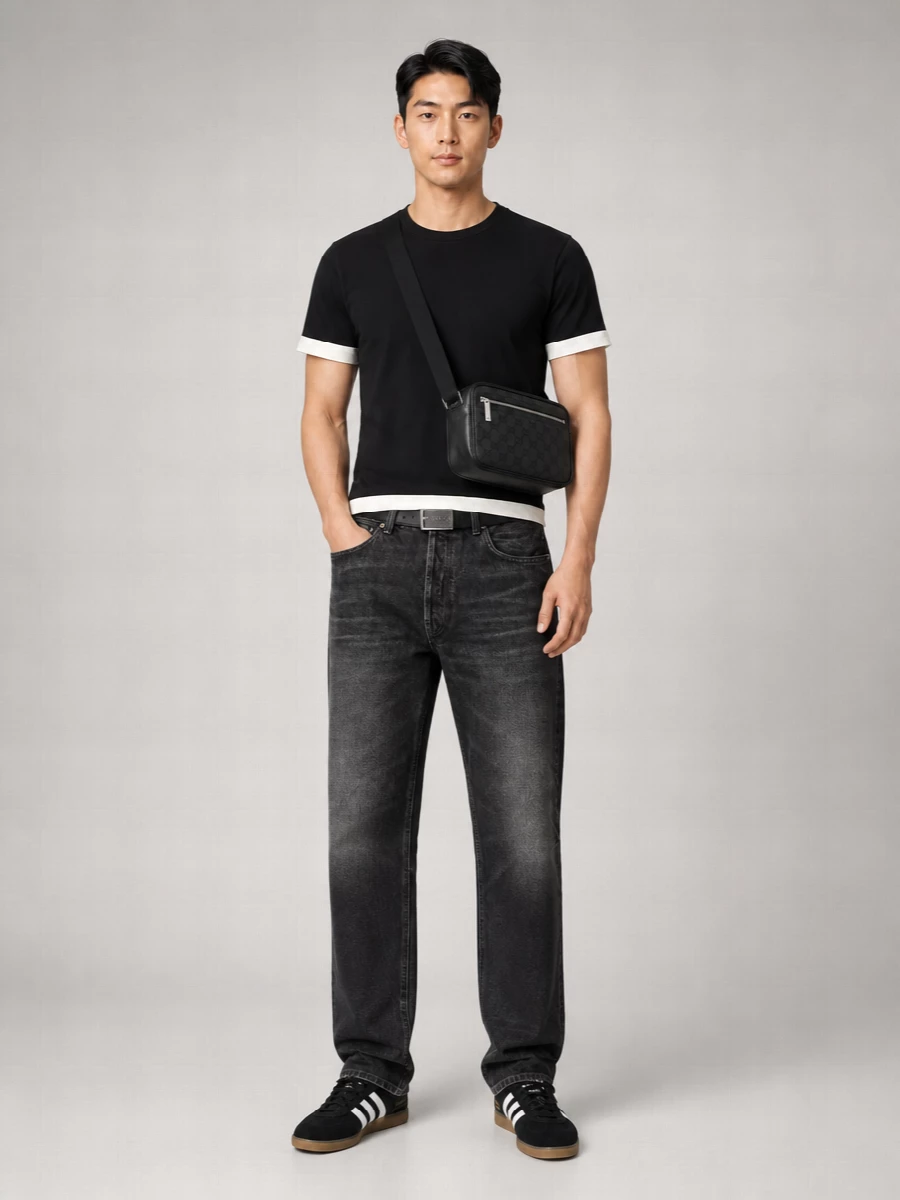 Gimaguas Striped Cotton T-Shirt
