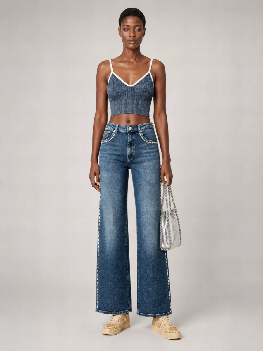 Stella Mccartney Falabella Tiny Metallic Shoulder Bag