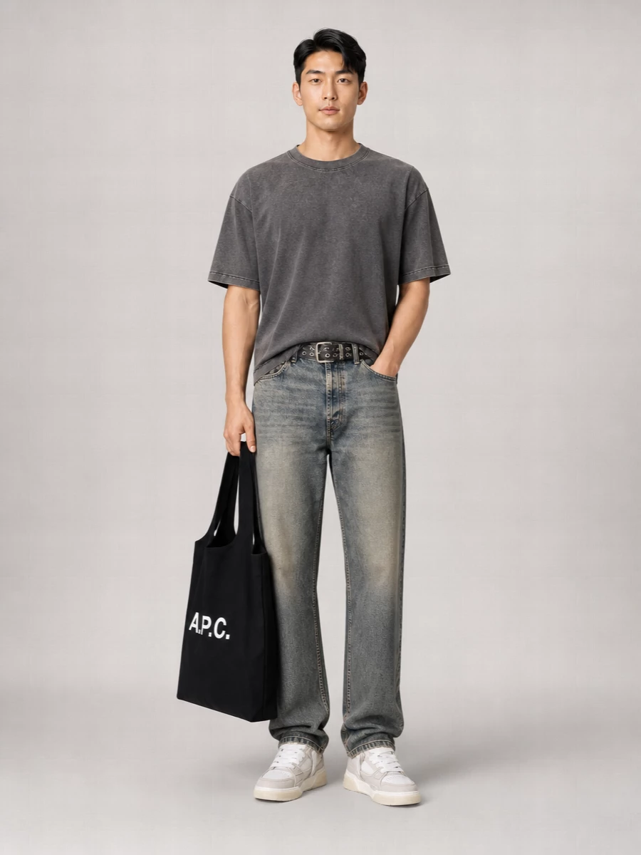 Represent Cotton Straight-Leg Jeans