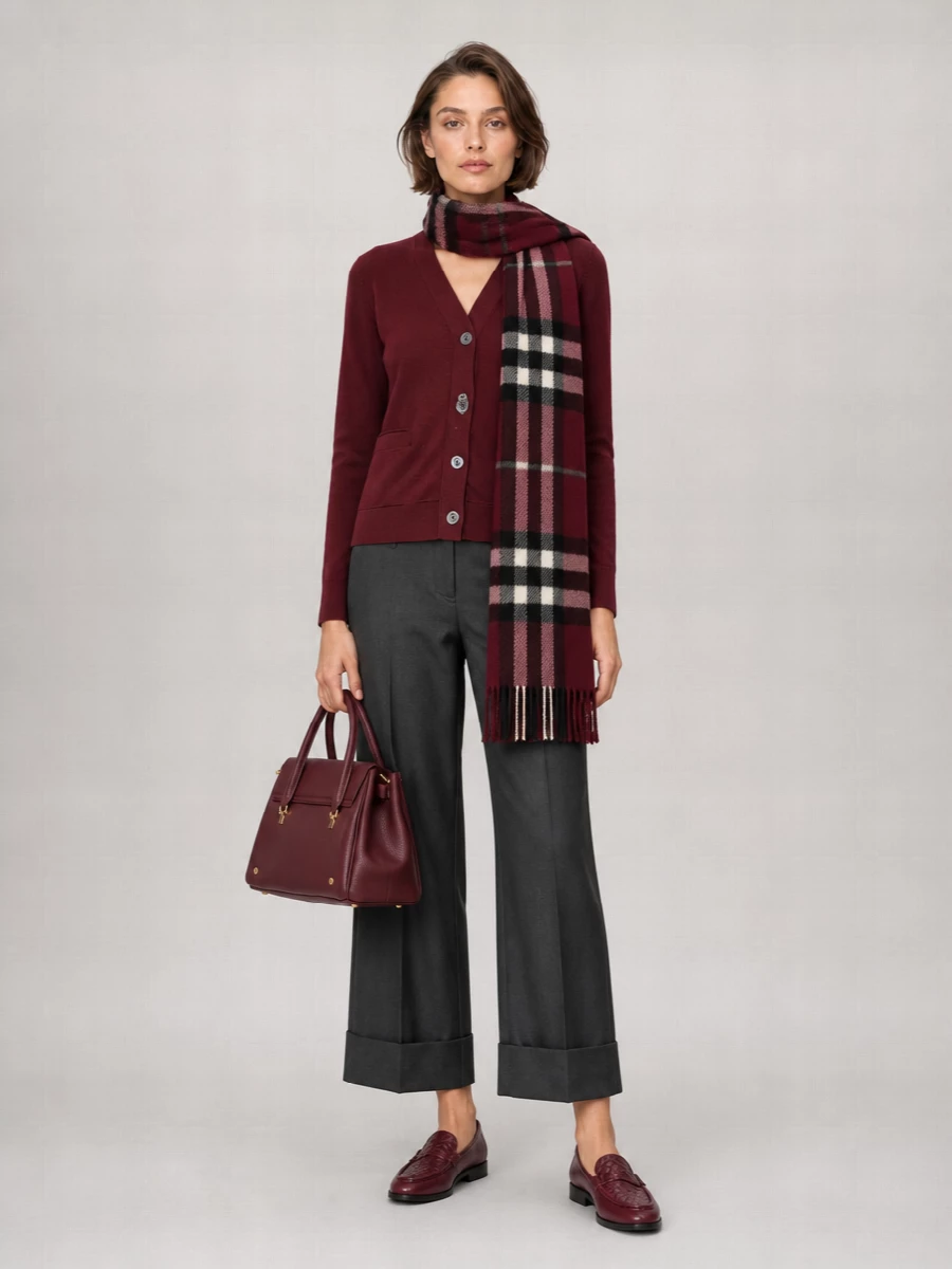 Thom Browne Leather Tote Bag