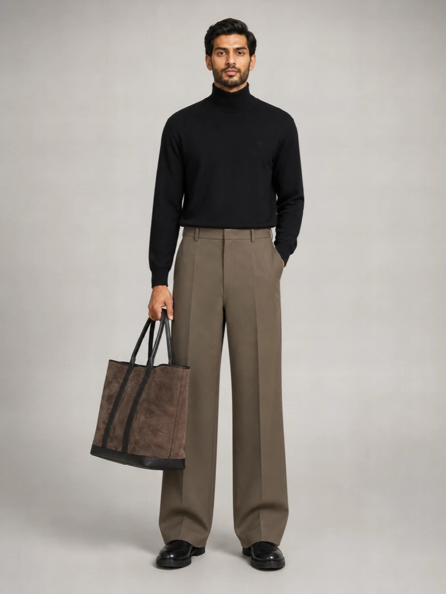 Tom Ford Suede Tote Bag