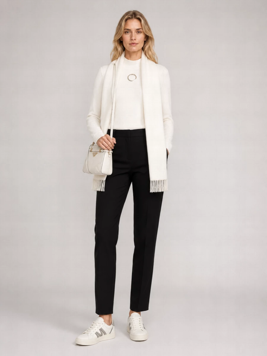 Moncler Genius Ribbed Wool Cashmere Sweater