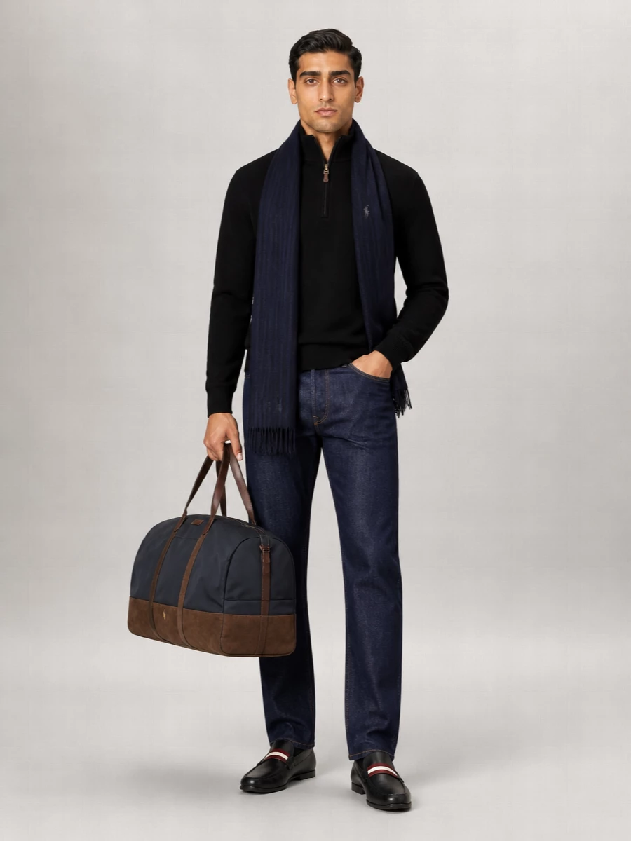 Ralph Lauren Half Zip Wool Jumper