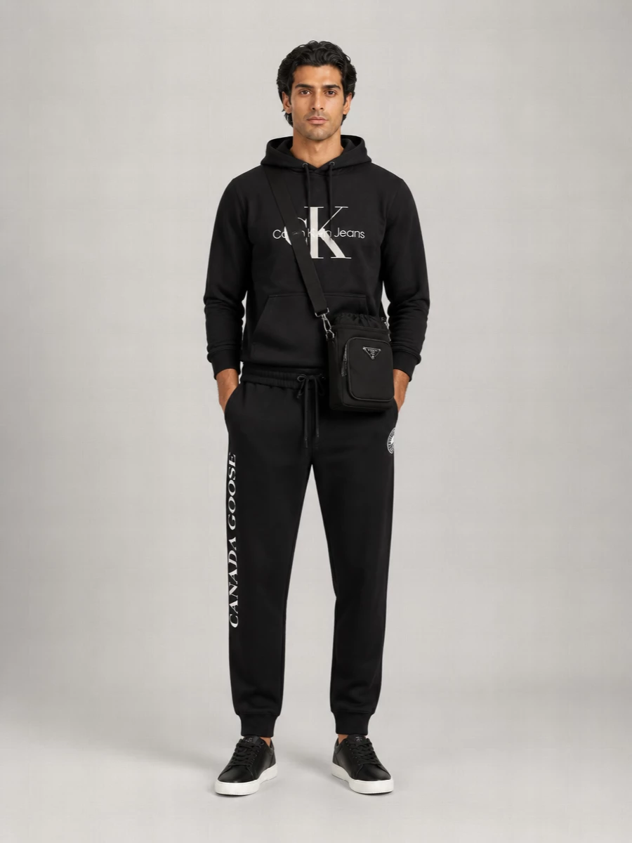 Calvin Klein Cotton Hooded Sweatshirt