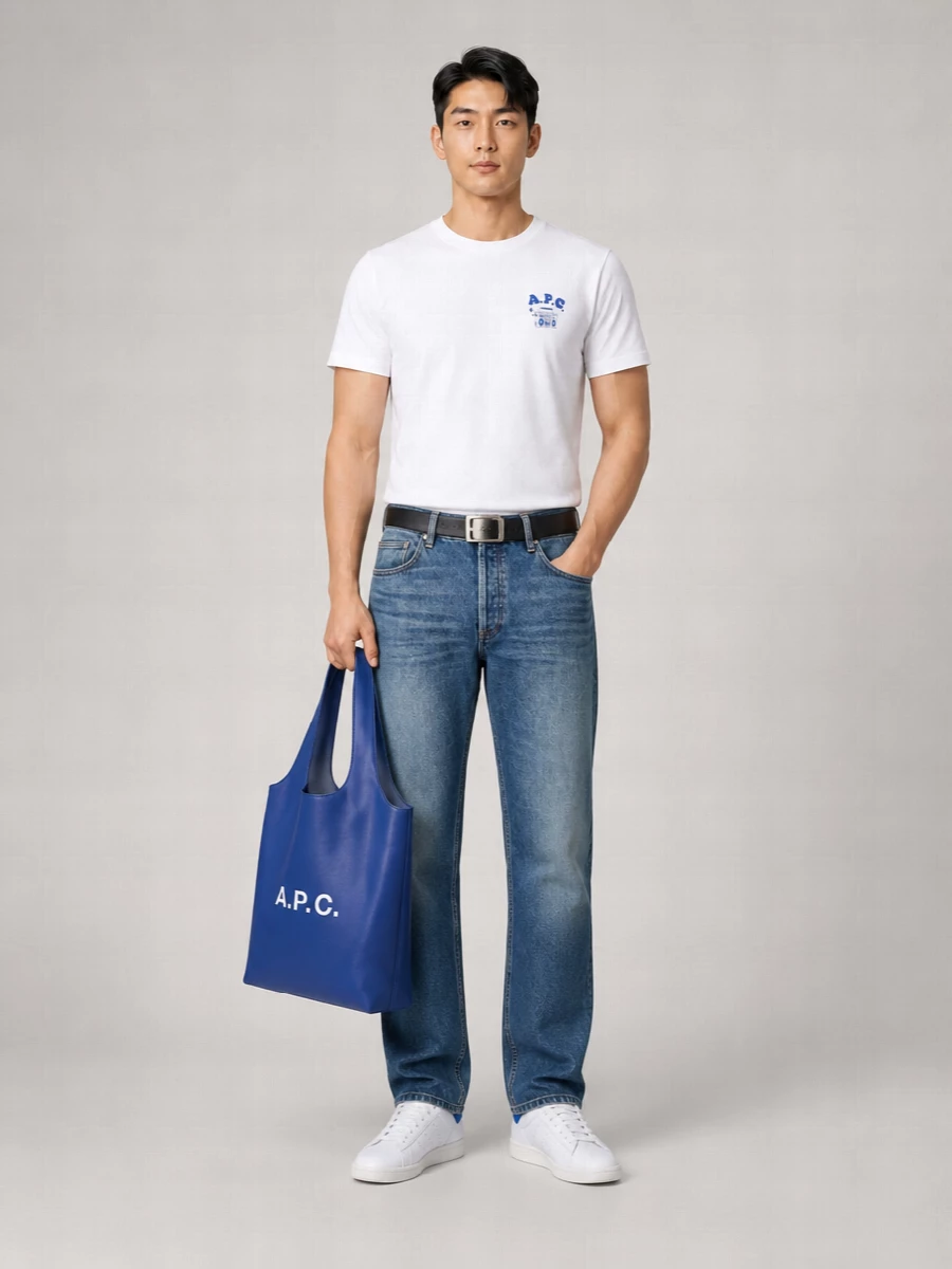 A.p.c. Cotton Logo-Print T-Shirt