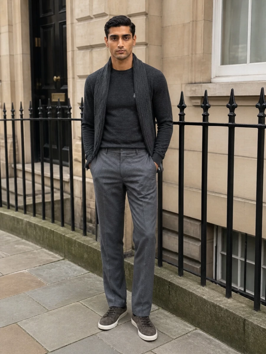 Polo knit pt torino trousers tods sneakers