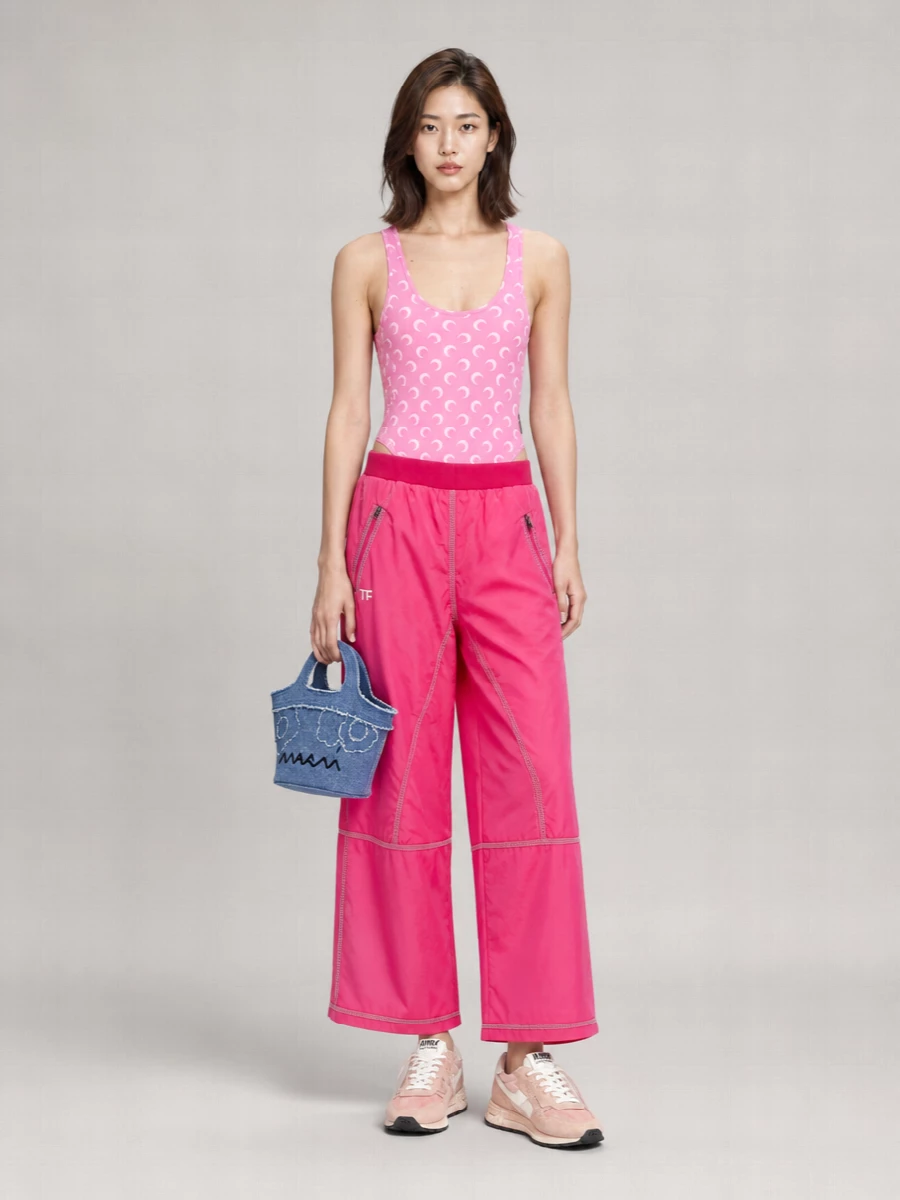 Marni Tropicalia Micro Denim Tote Bag