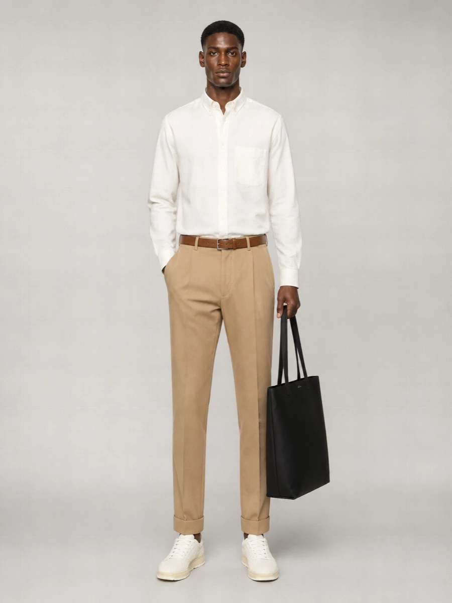 Beams Plus Cotton Lisa Oxford Sn Shirt