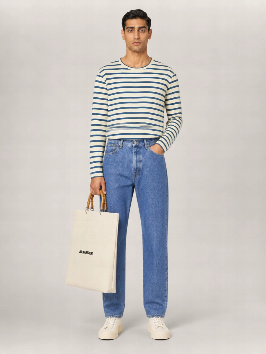 Jil Sander Cotton Long-Sleeve T-Shirt