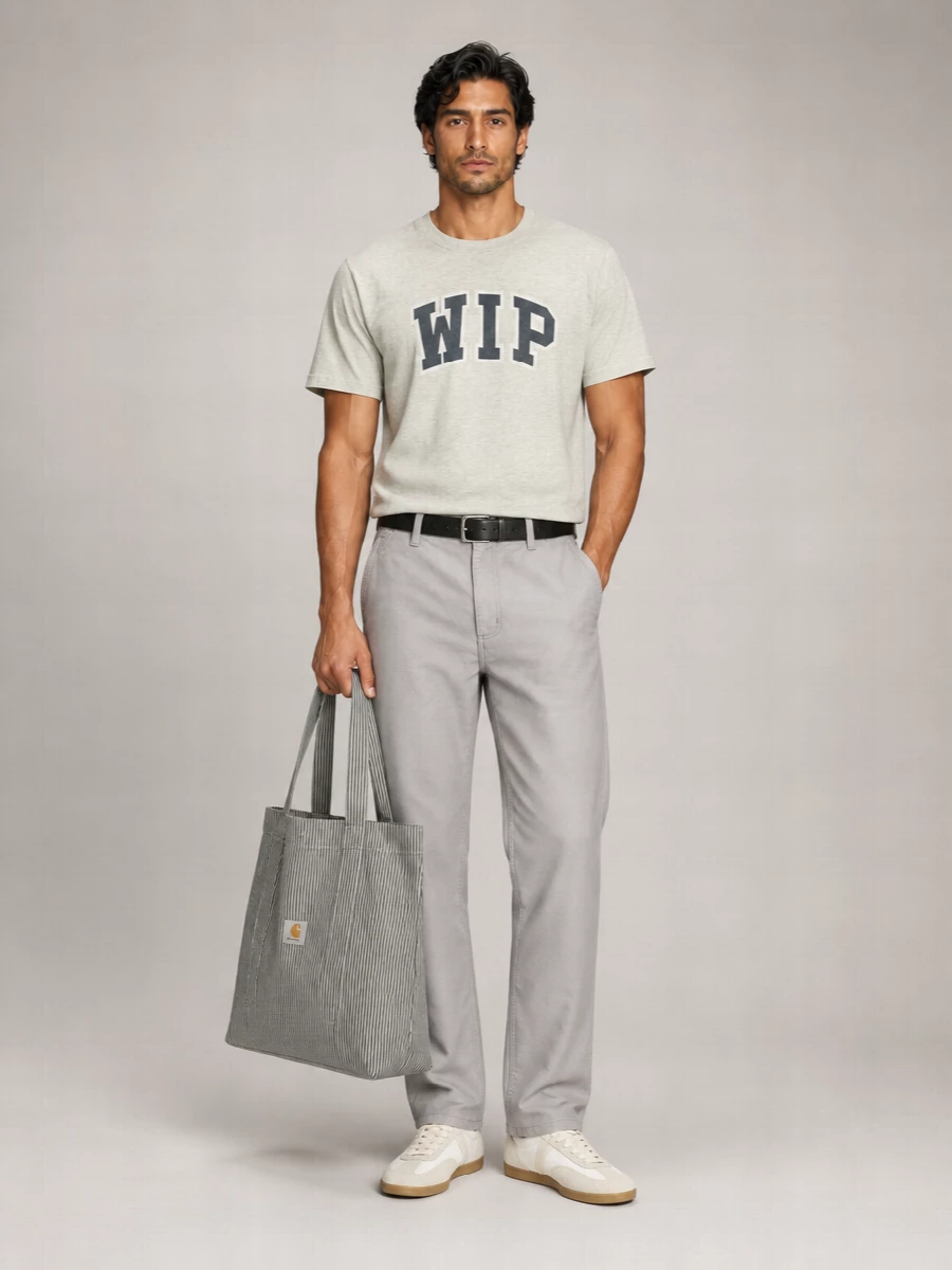 Carhartt Wip Organic Cotton Straight-Leg Trousers