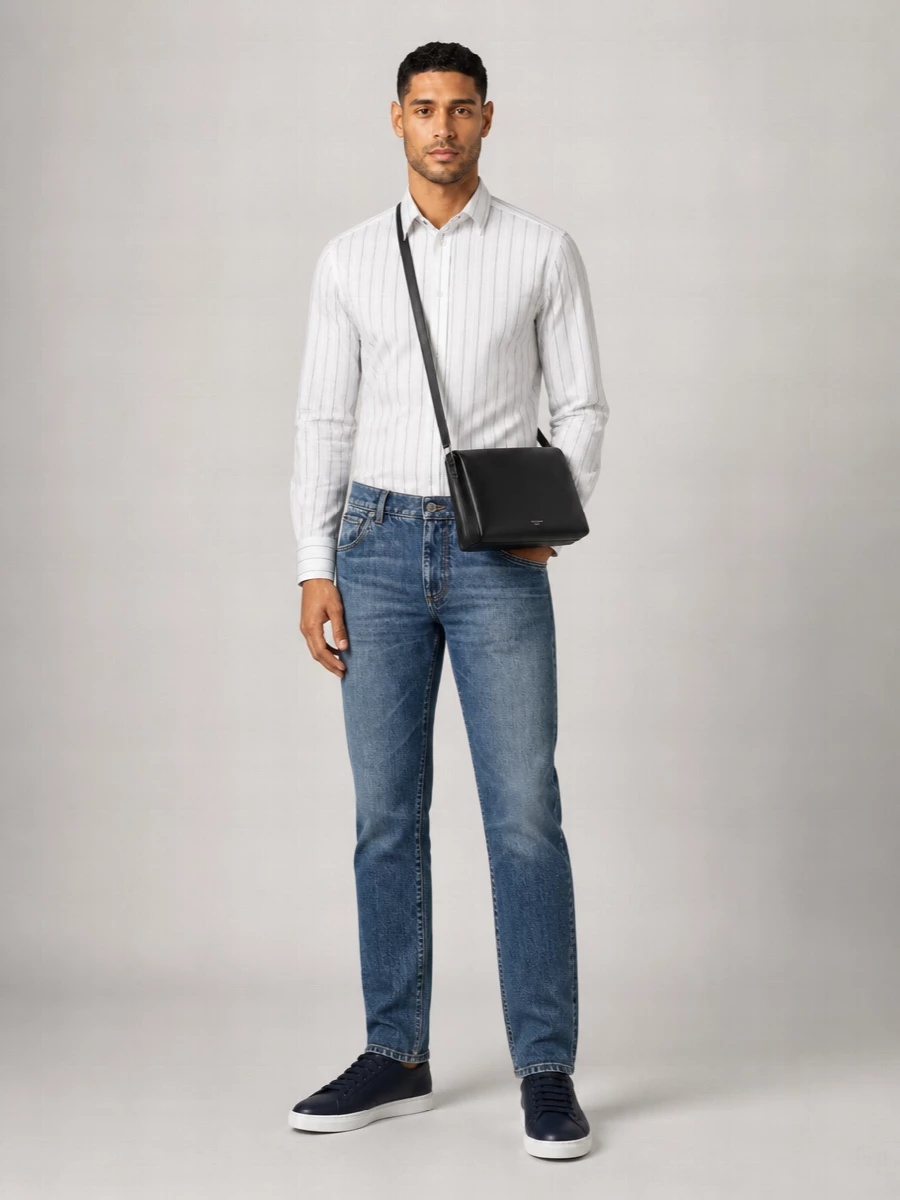 Dolce&Gabbana Nappa Leather Crossbody Bag