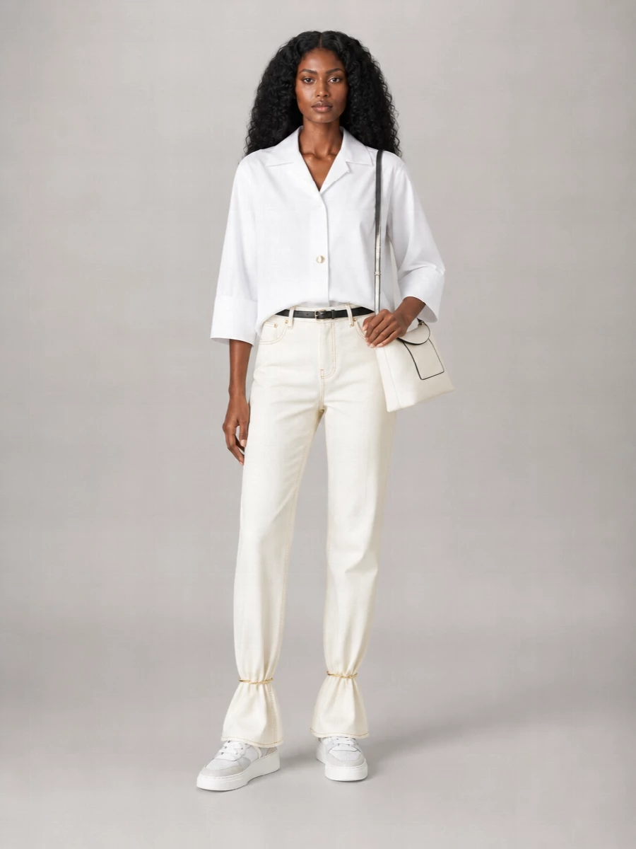 Darkpark Cotton Straight-Leg Jeans