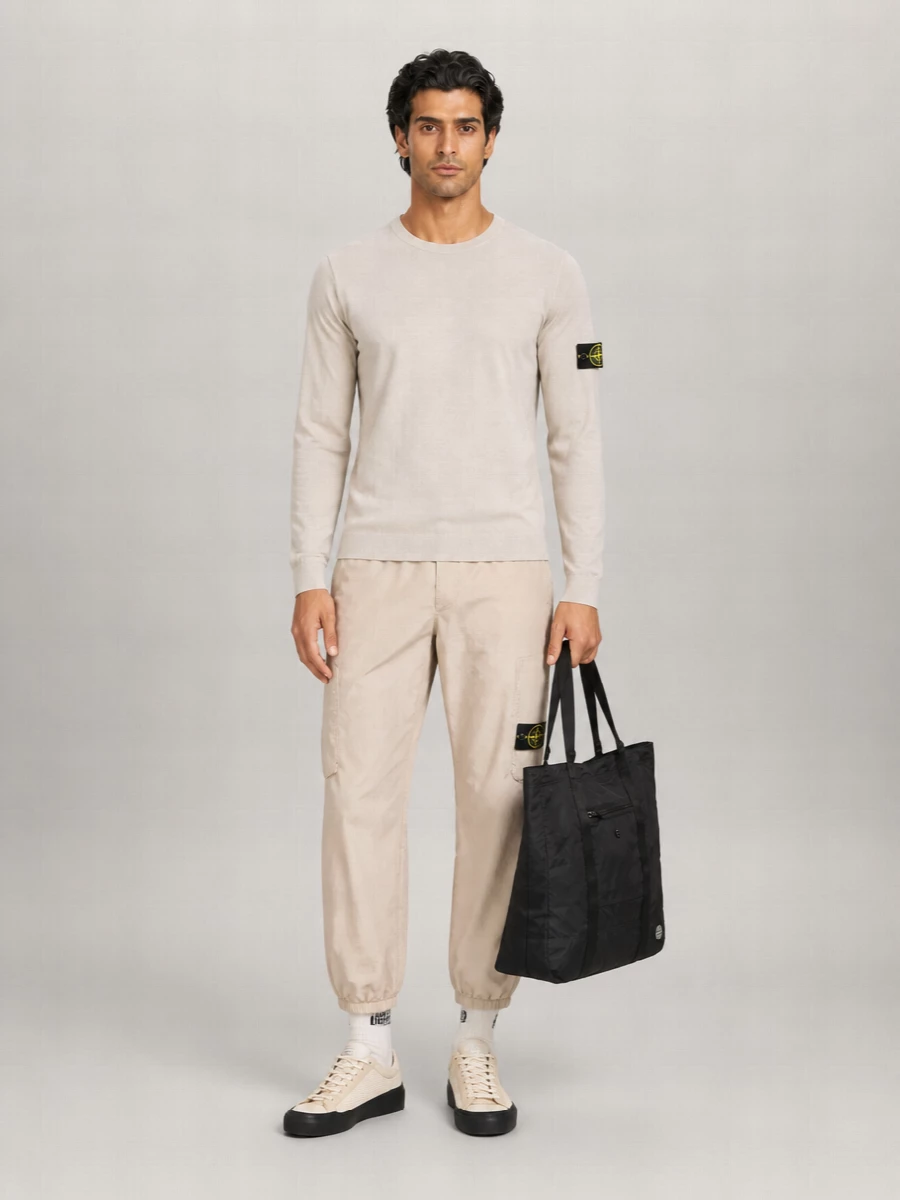 Stone Island Straight-Leg Track Pants