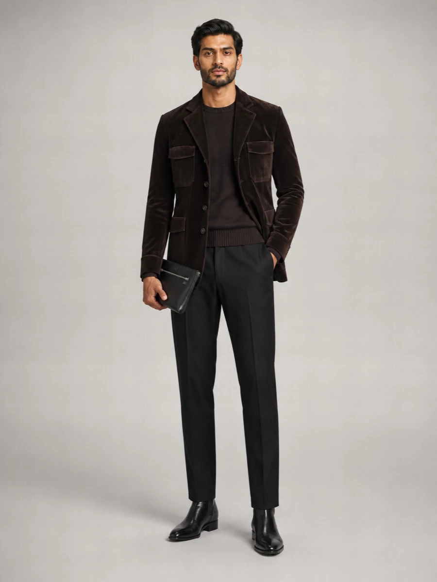 Tom Ford Cotton-Blend Single-Breasted Blazer