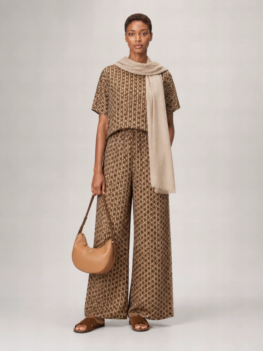 Max Mara Silk Larino Lounge Pants