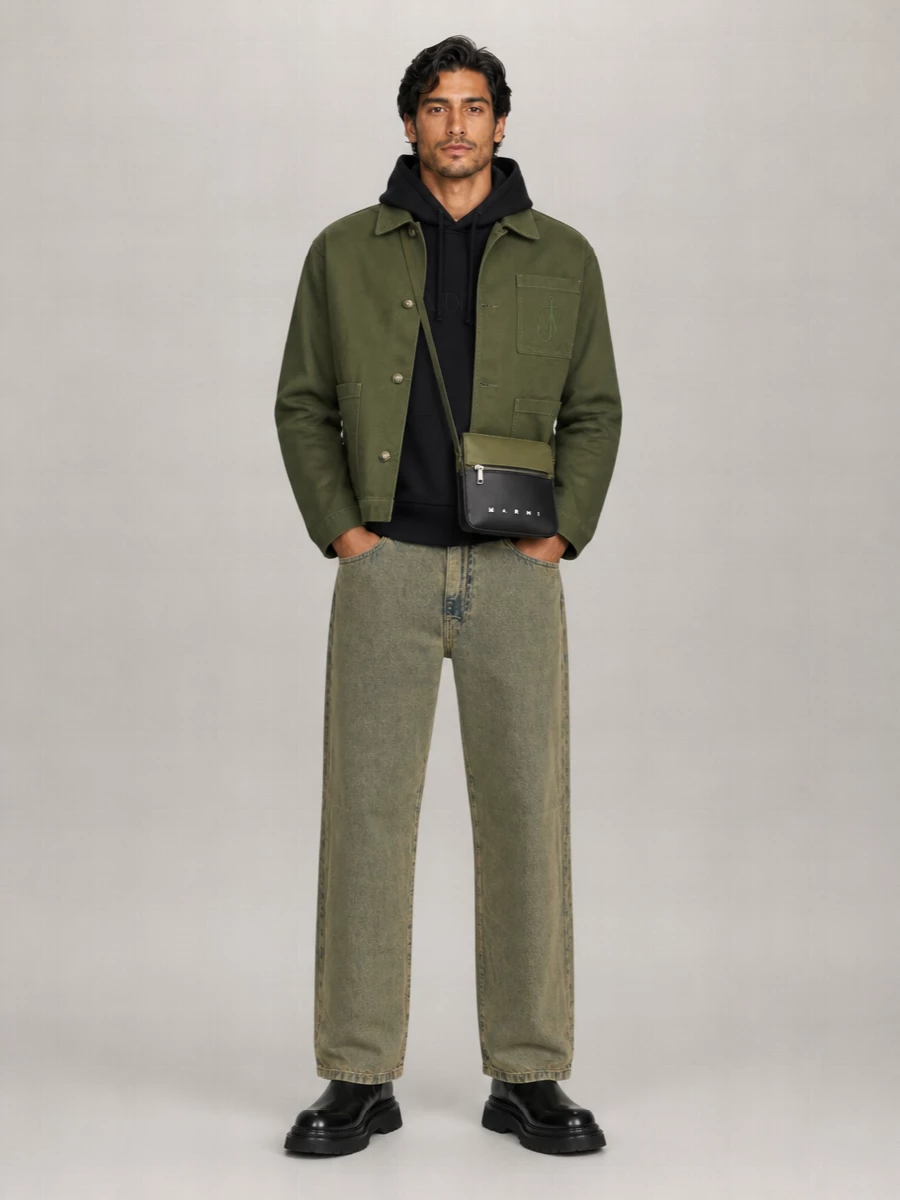 Jw Anderson Single Breasted Coat