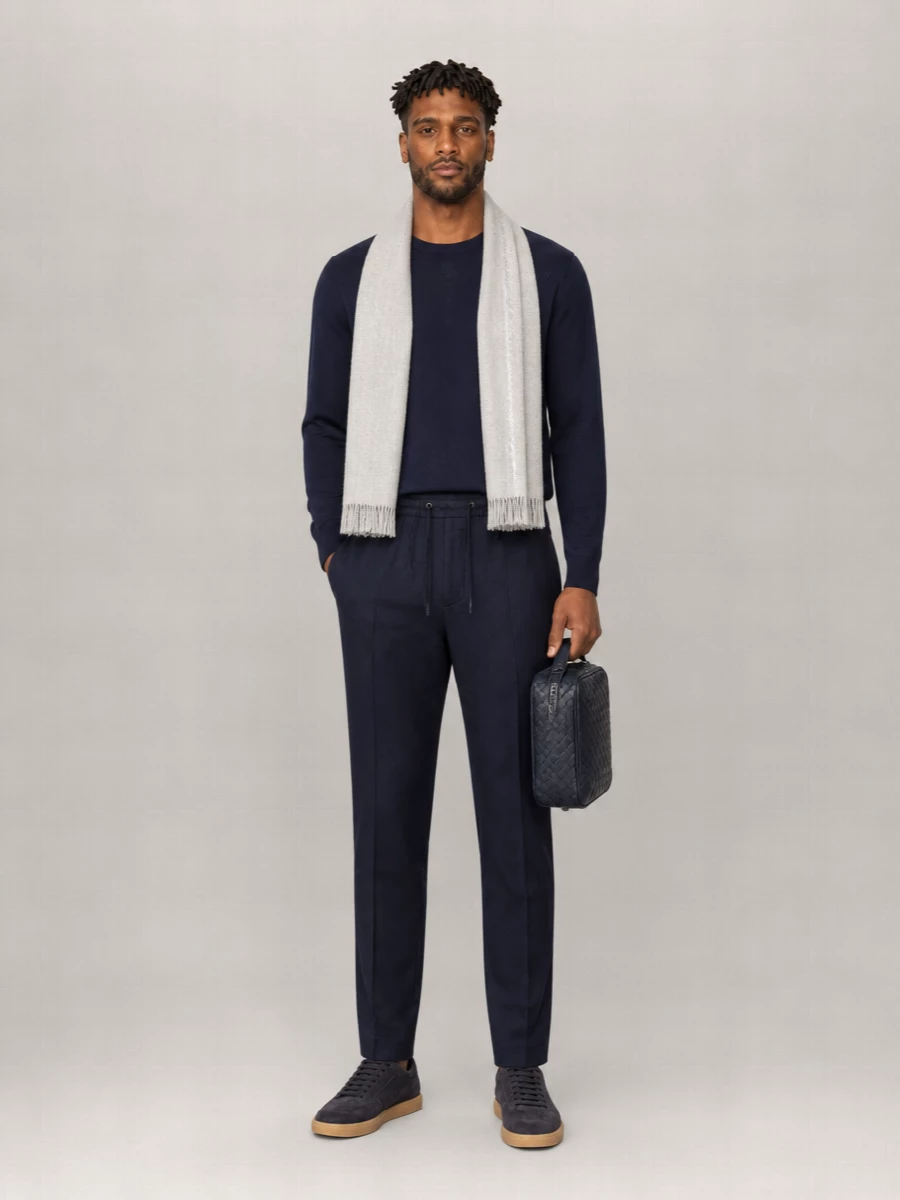 Etro Fine-Knit Cotton Regular-Fit Crew-Neck Sweater