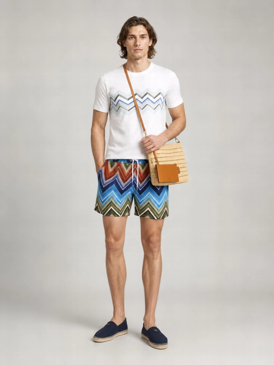 Missoni Printed Swim Shorts