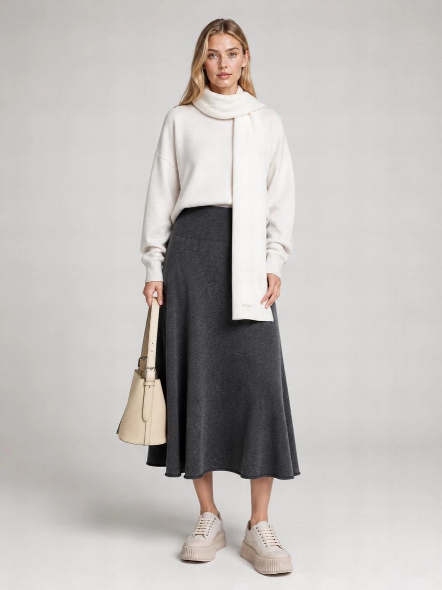 Jil Sander Calf Leather Low Top Sneakers