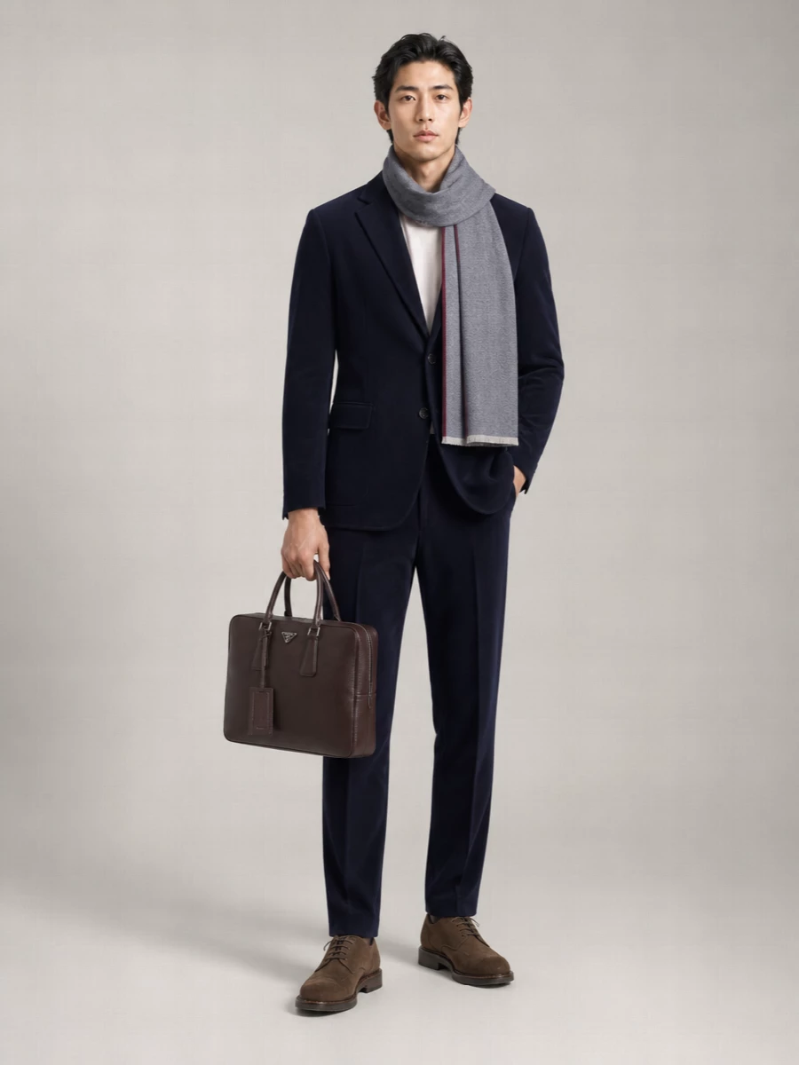 Brunello Cucinelli Suede Derby Shoes