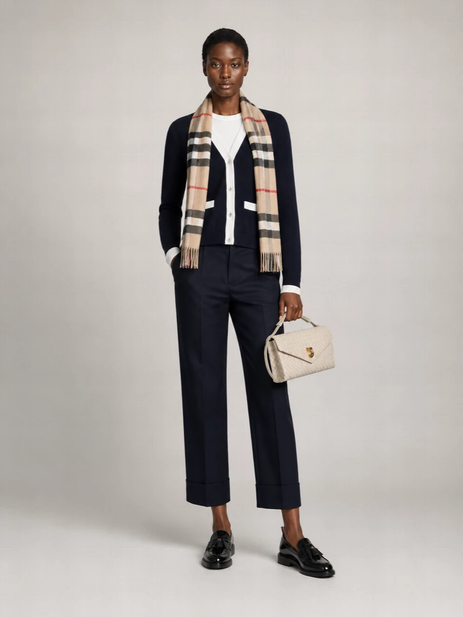 Thom Browne Cashmere V-Neck Cardigan