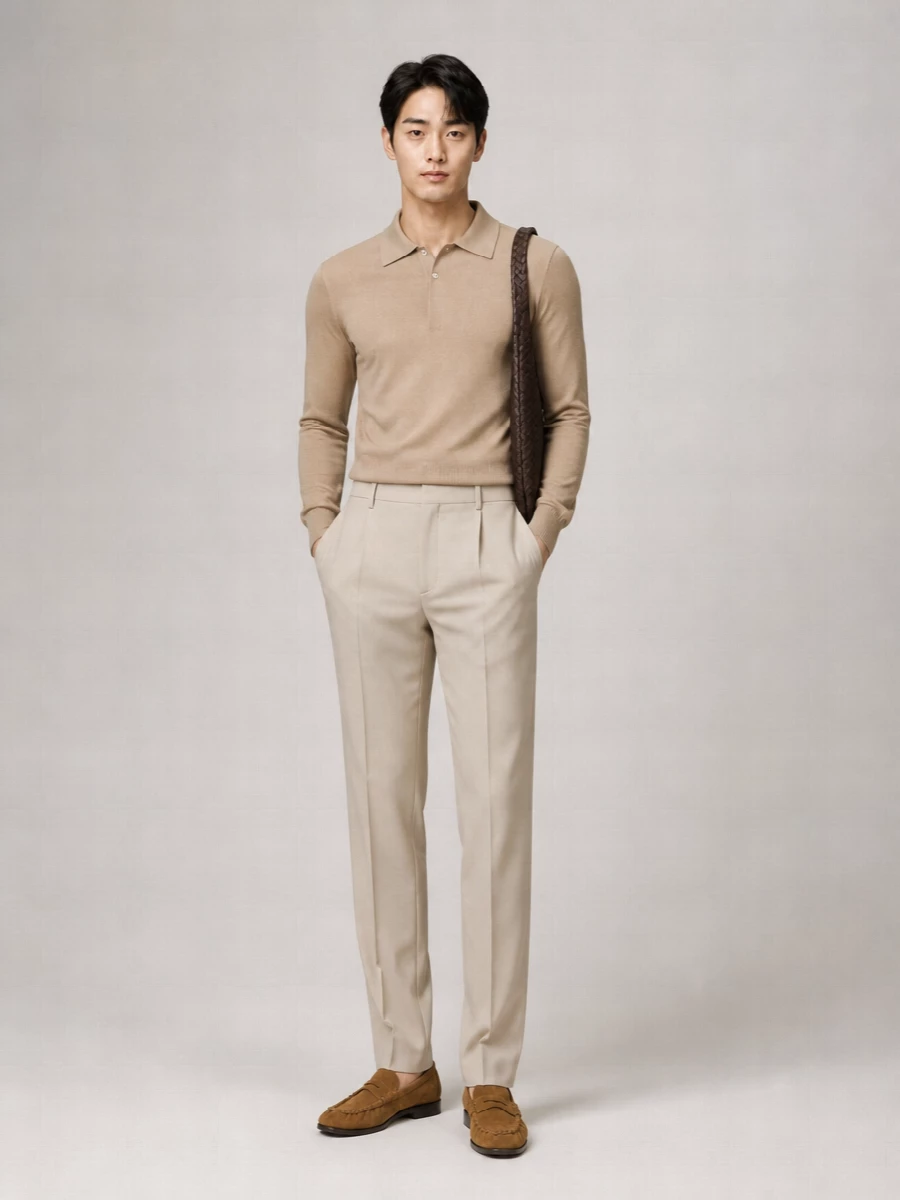 Saint Laurent Leather Loafers