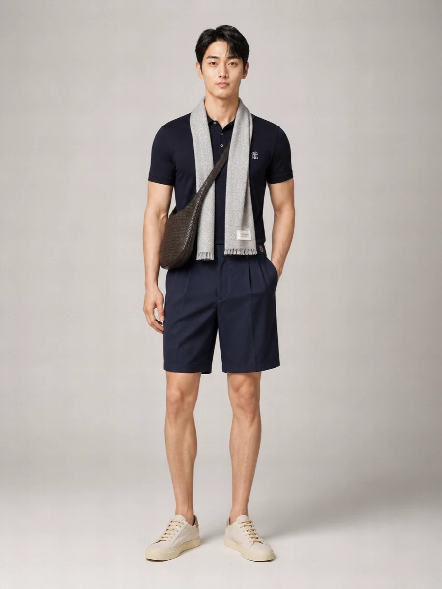 Brunello Cucinelli Cotton Piqué Logo-Embroidered Polo Shirt