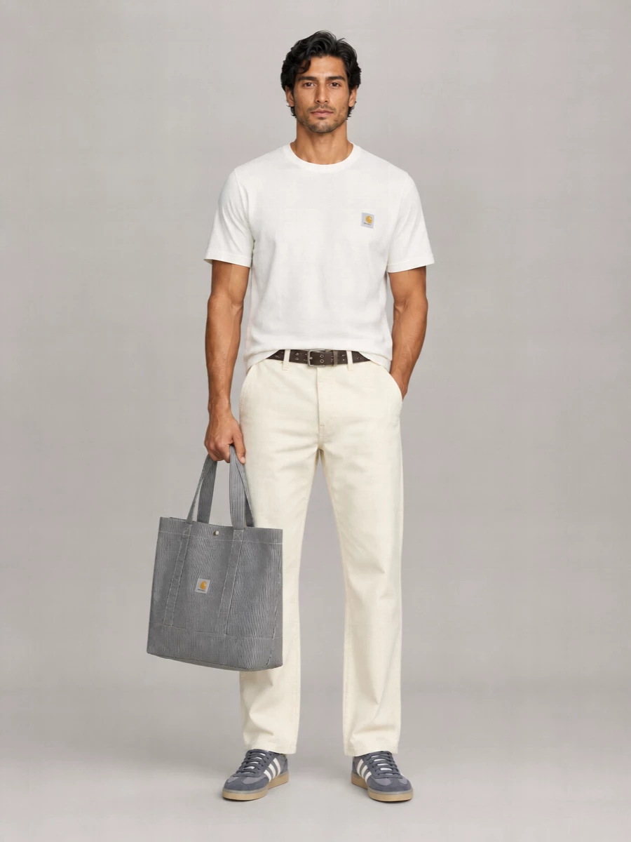 Carhartt Wip Cotton Straight-Leg Trousers