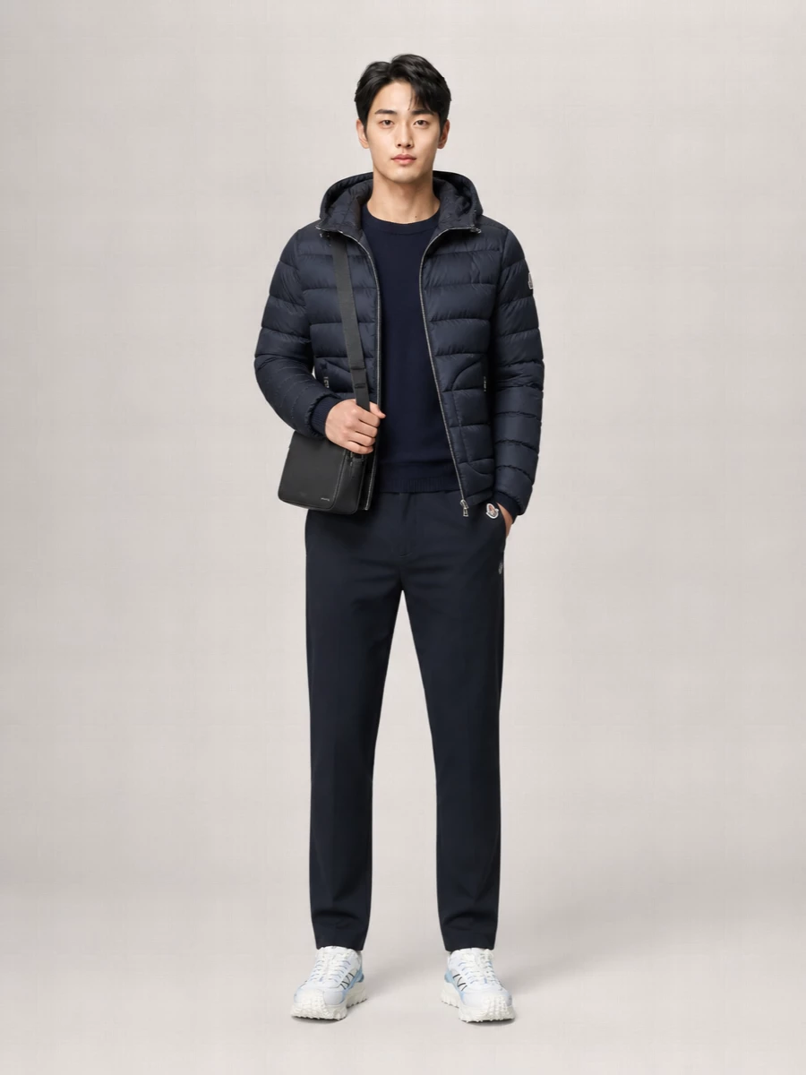 Moncler Hooded Down Jacket