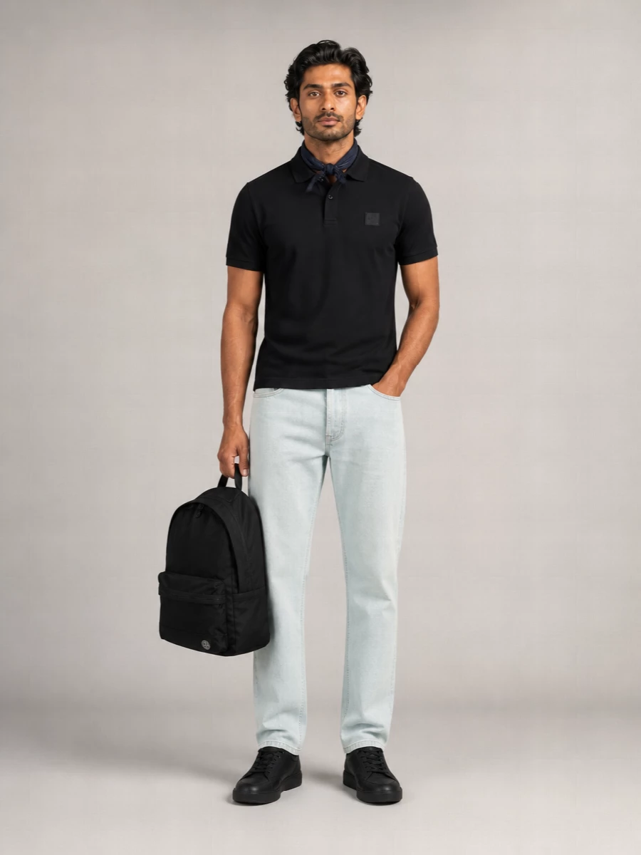 Stone Island Cotton Polo Shirt