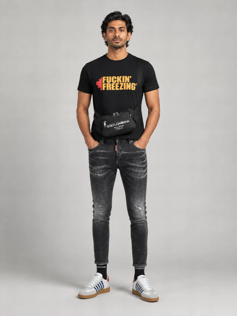 Dsquared2 Cotton Printed Short-Sleeve T-Shirt