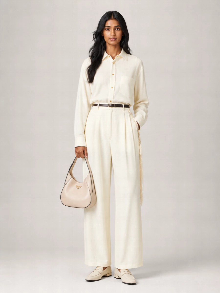 Darkpark Wide-Leg Trousers