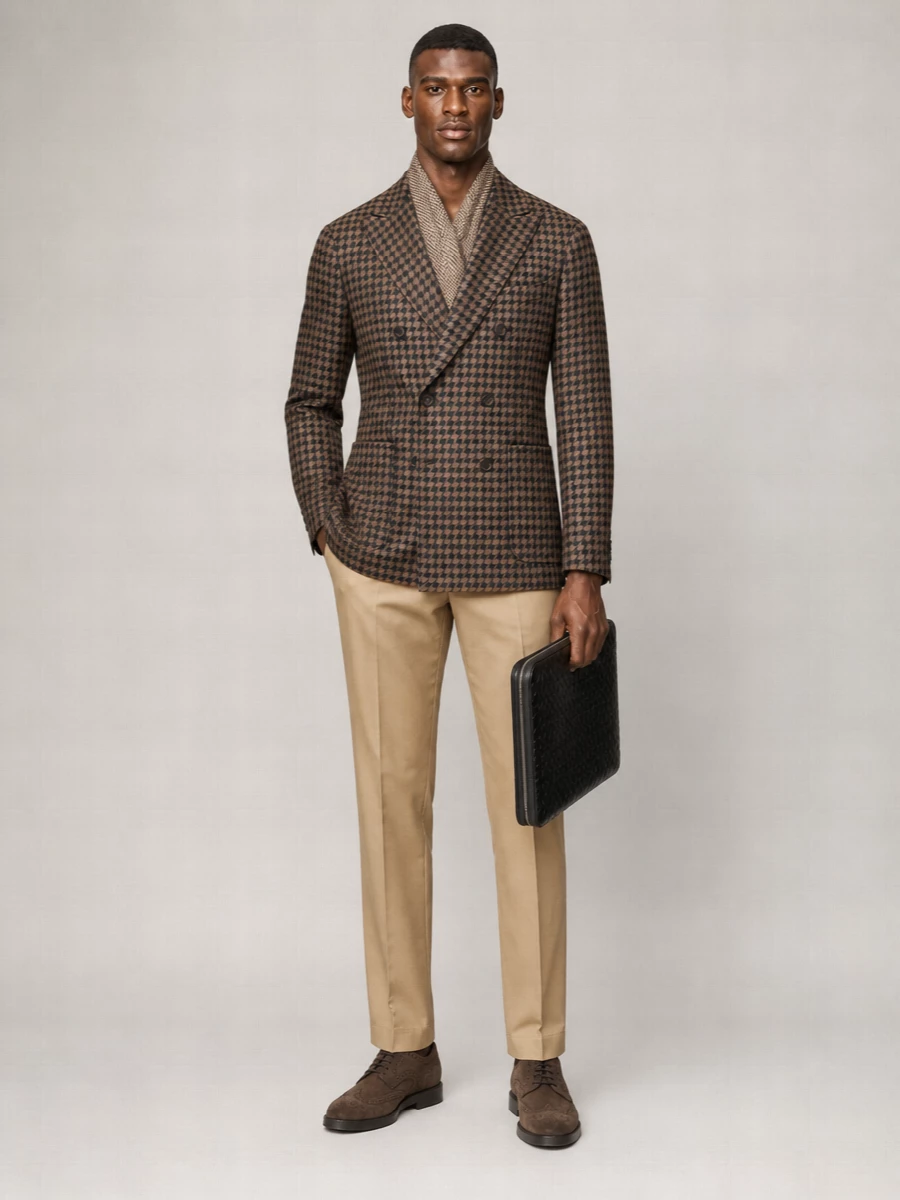 Boglioli wool cashmere suit jacket