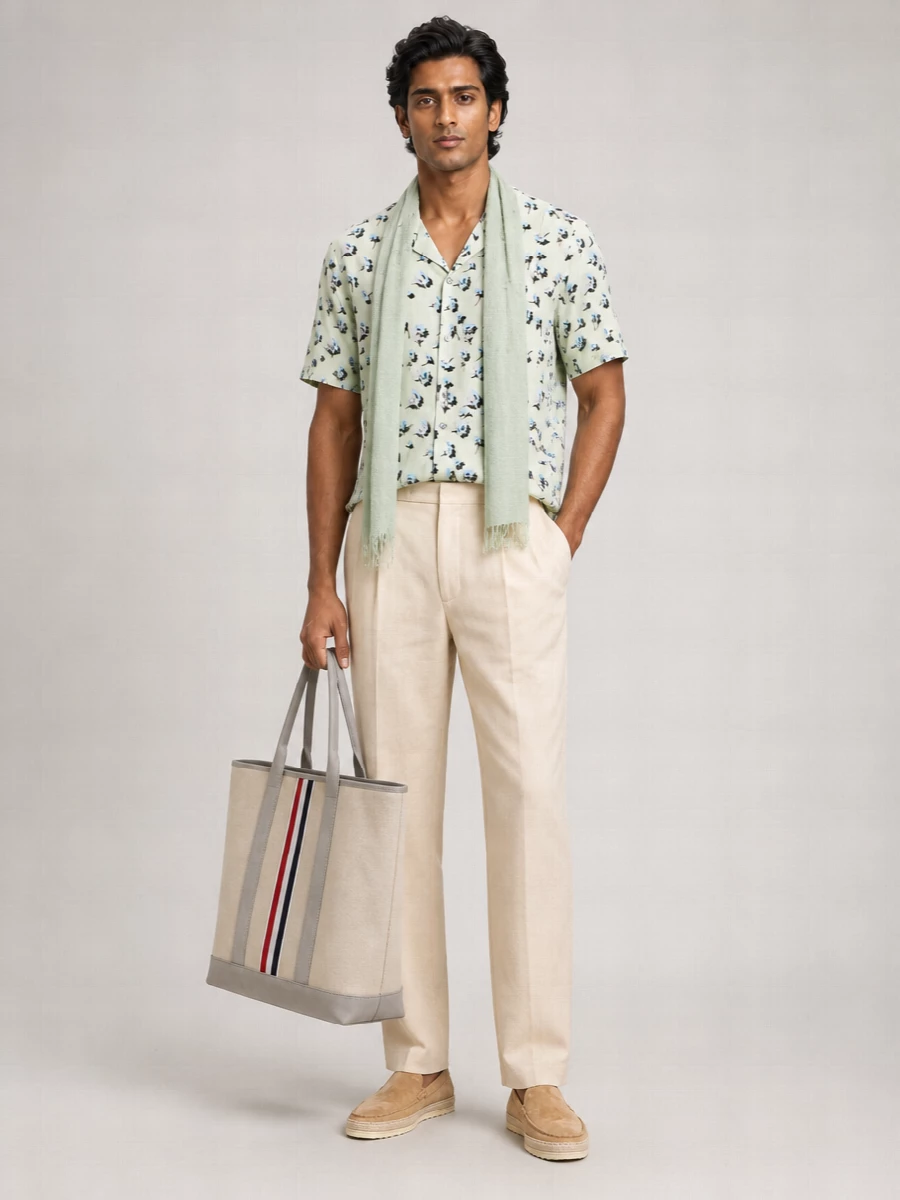 Thom Browne Canvas Tote Bag