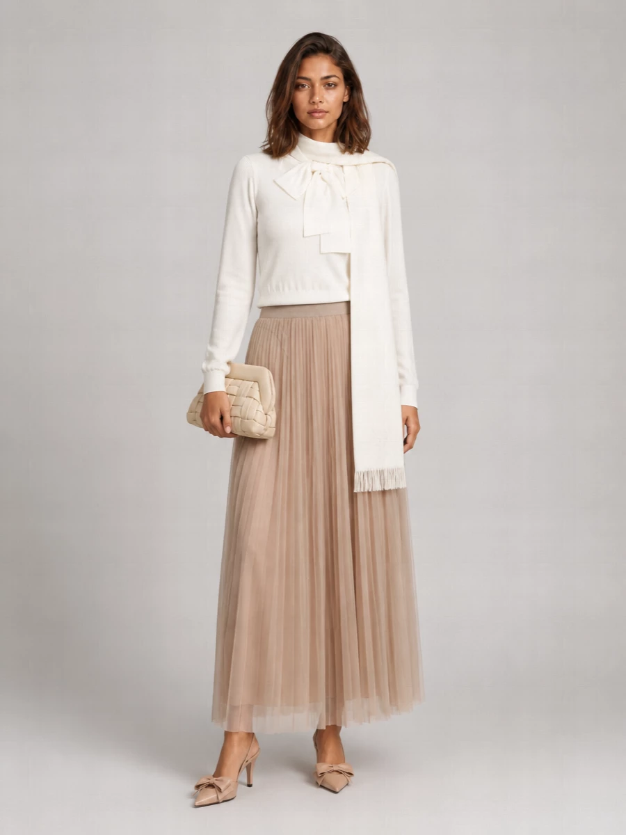Valentino Garavani Leather Bow Slingback Pumps