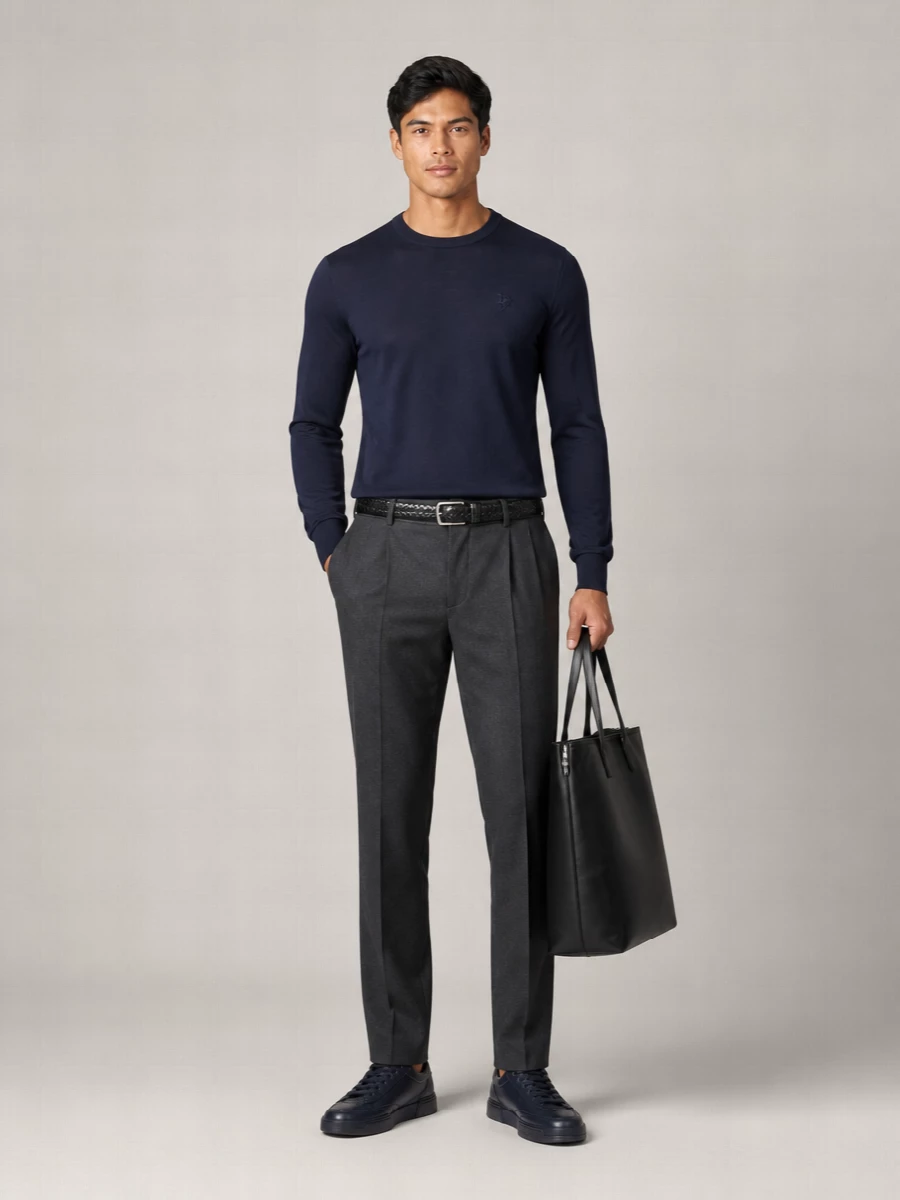 Dolce&Gabbana Silk Logo-Embroidered Jumper