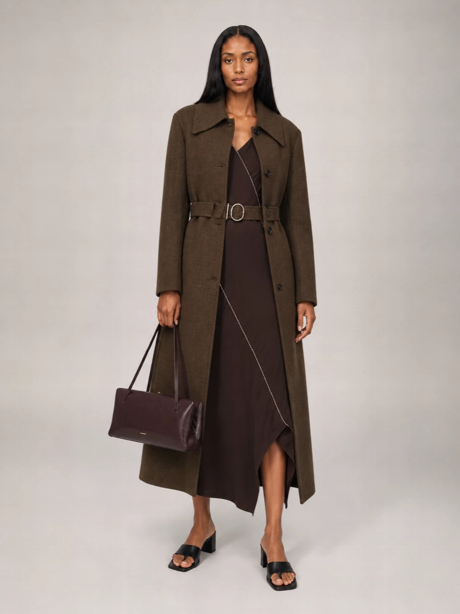 Jil Sander Single Breasted Coat