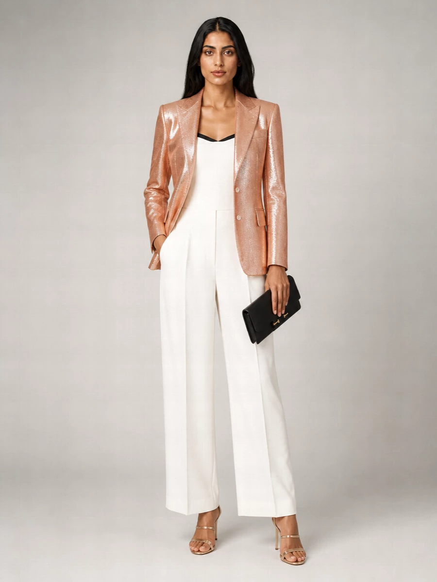 Tom Ford Metallic Tailored Blazer
