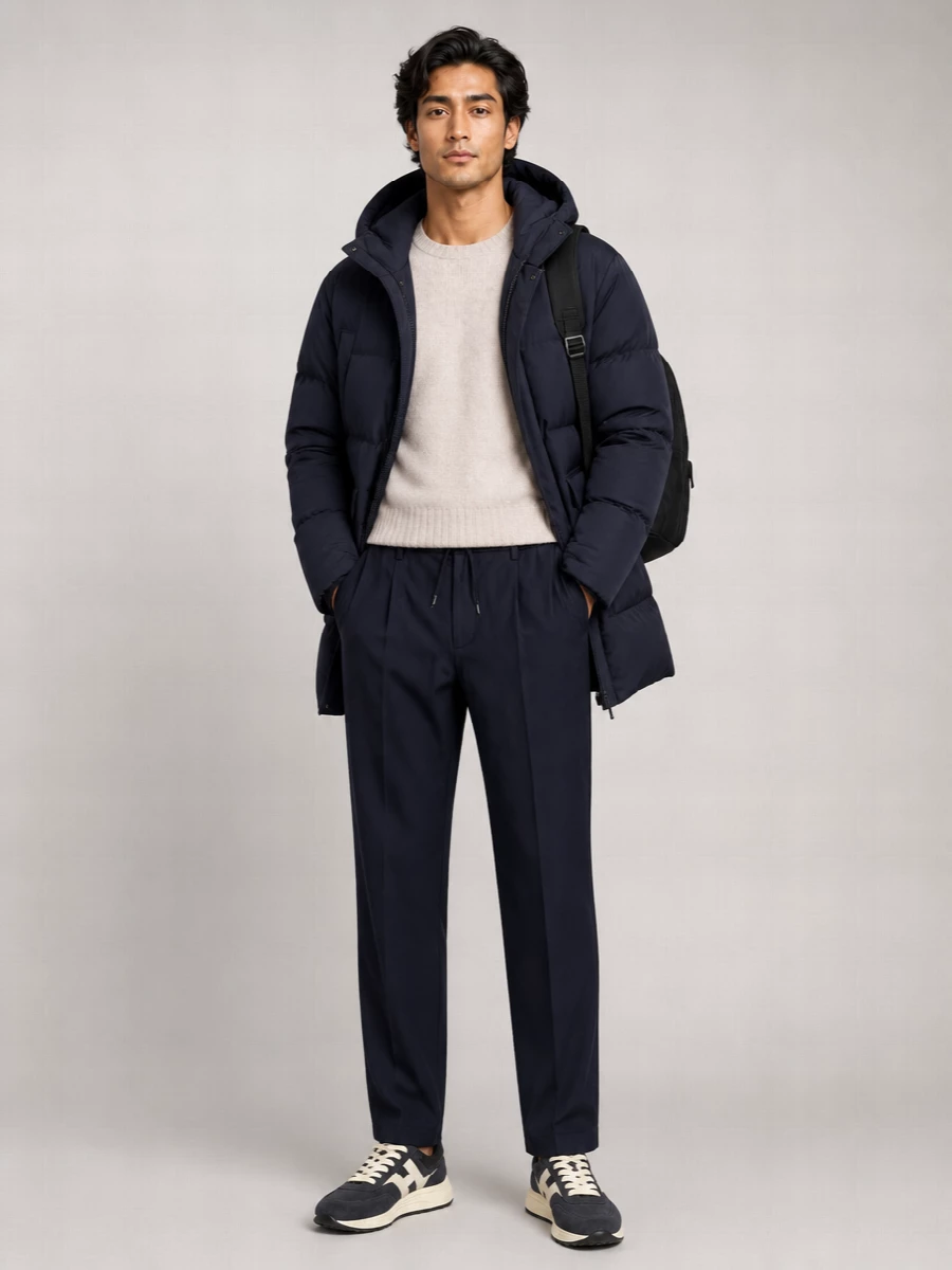 Herno Quilted Hooded Down Jacket