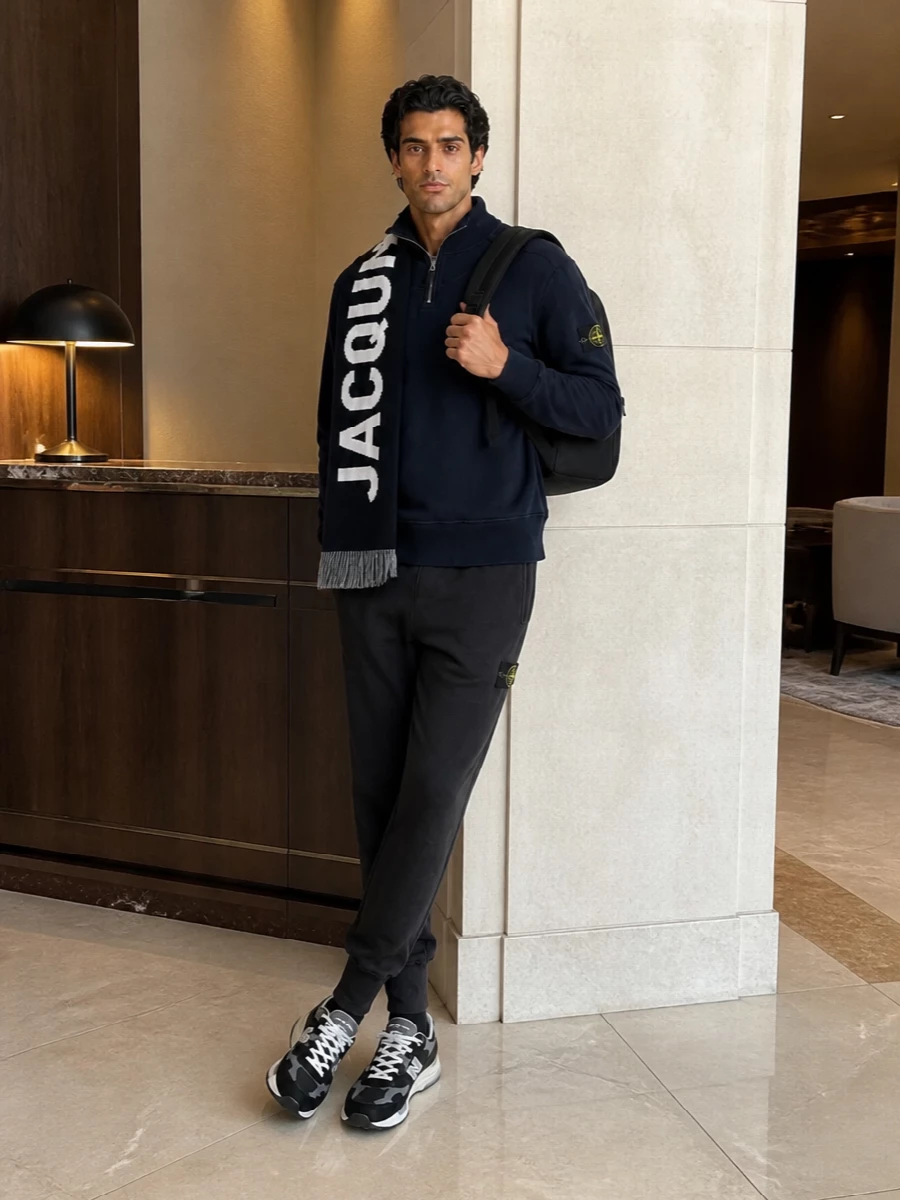 Stone island sweatshirt joggers new balance