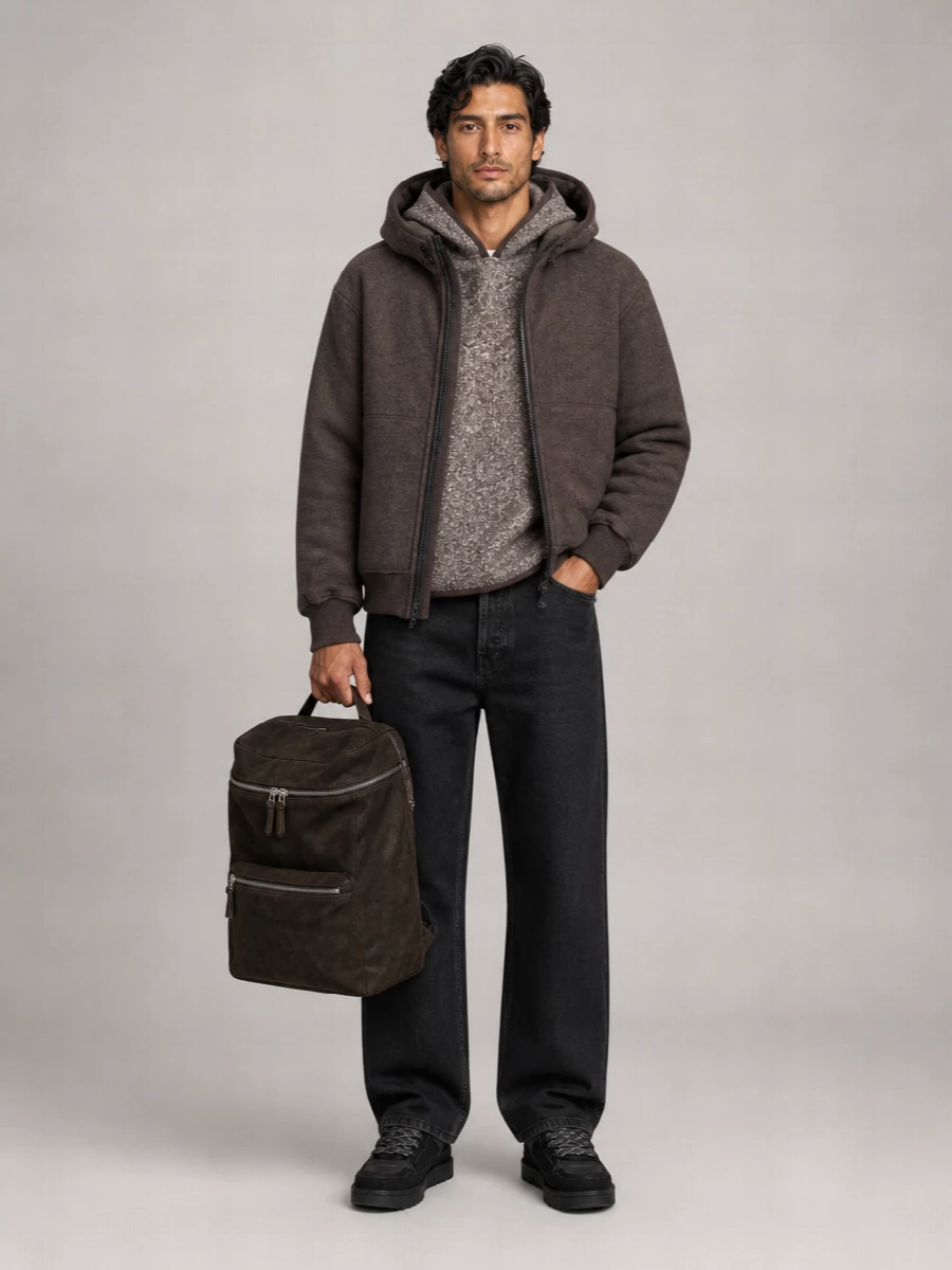 Canada Goose Short Hooded Padded Jacket