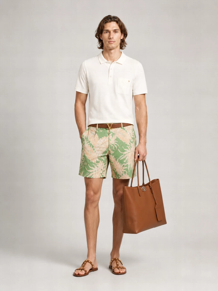 Valentino Garavani Leather Rockstud Thong Sandals