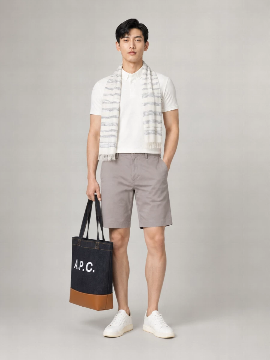 Oakley Seersucker Polo Shirt