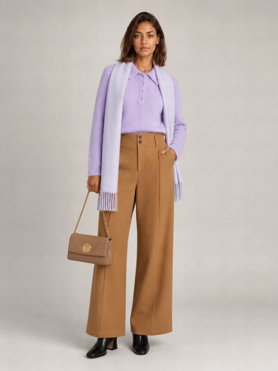 Chloé Wool-Blend Slim-Fit Polo Jumper