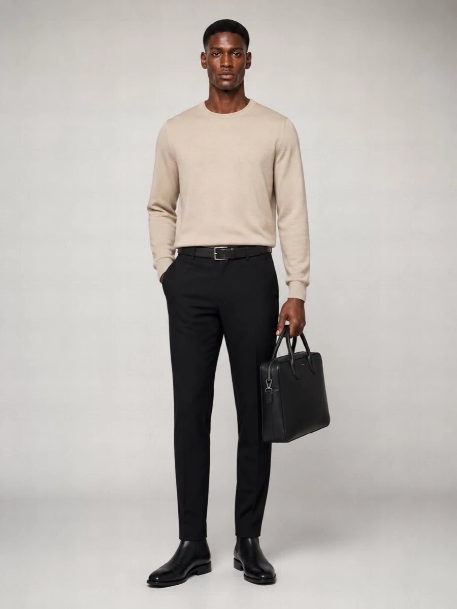 Boss Straight-Leg Trousers