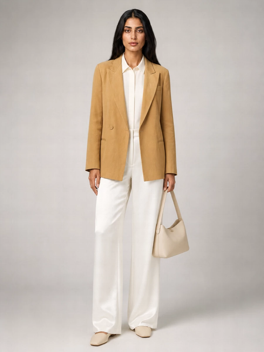 Alysi Double-Breasted Blazer