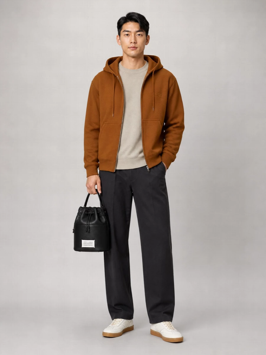 Mm6 Maison Margiela Regular-Fit Hooded Jacket